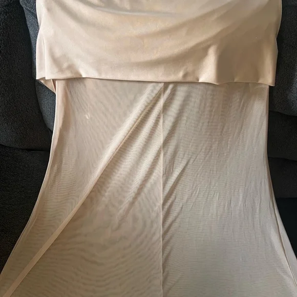 Fashion Nova NEW W/OT 
Chic Backless Nude Dress - Picture 12 of 16